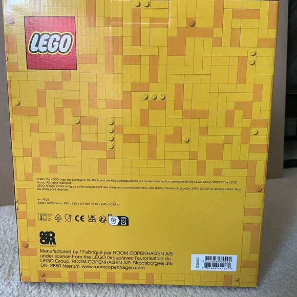 LEGO Large Skeleton Stackable Storage Head - Picture 4 of 5